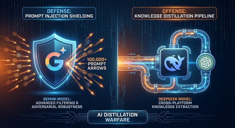 AI蒸馏战争:当模型成为军火,10万次攻击只是开始