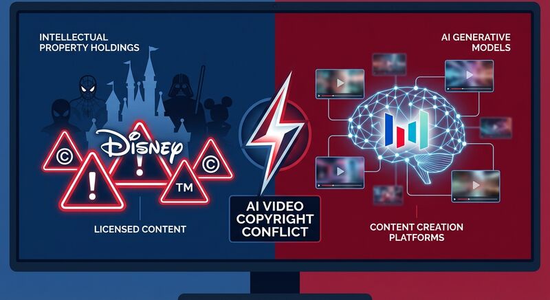 迪士尼起诉字节跳动:AI视频生成器的版权雷区